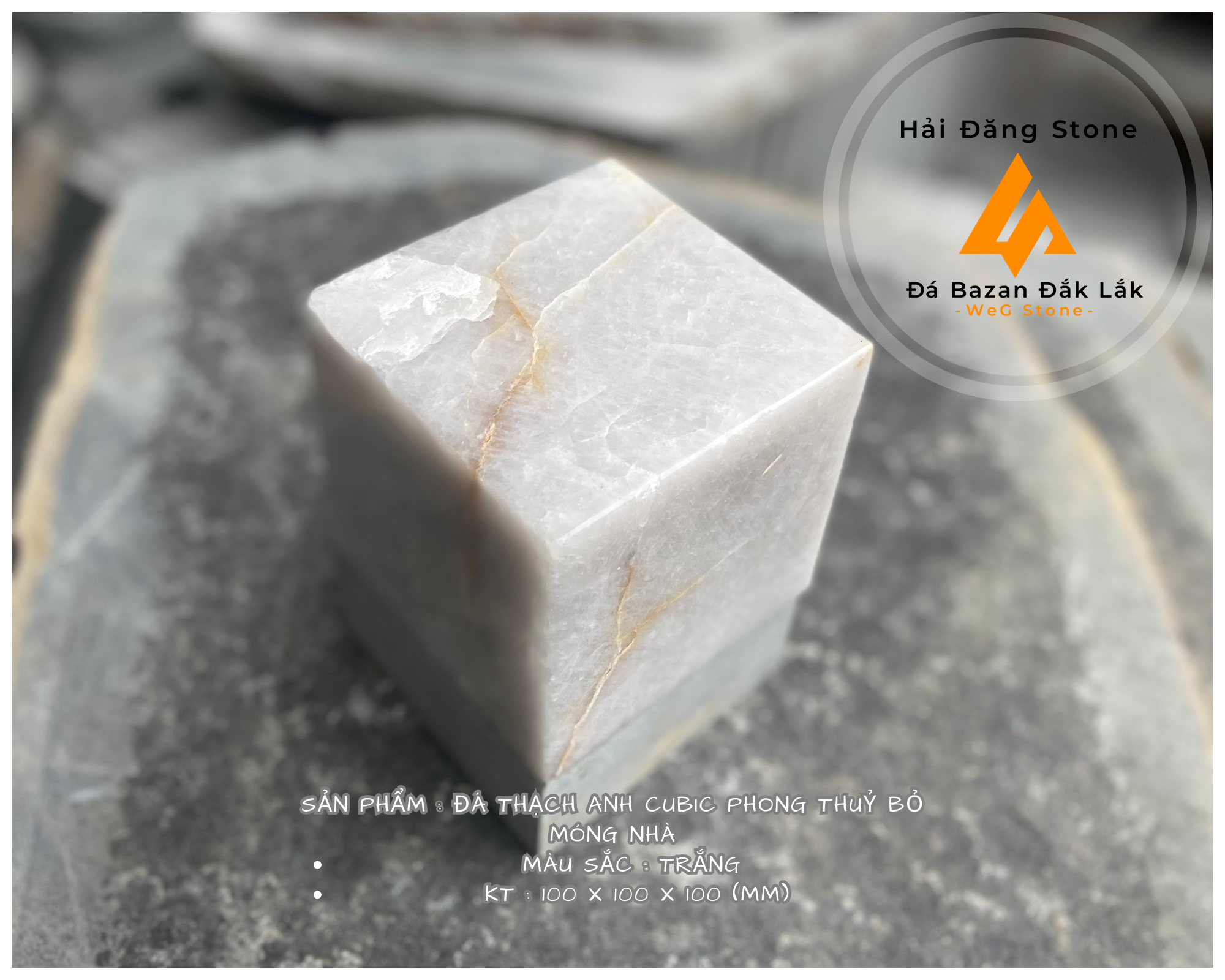 Đá thạch anh trắng