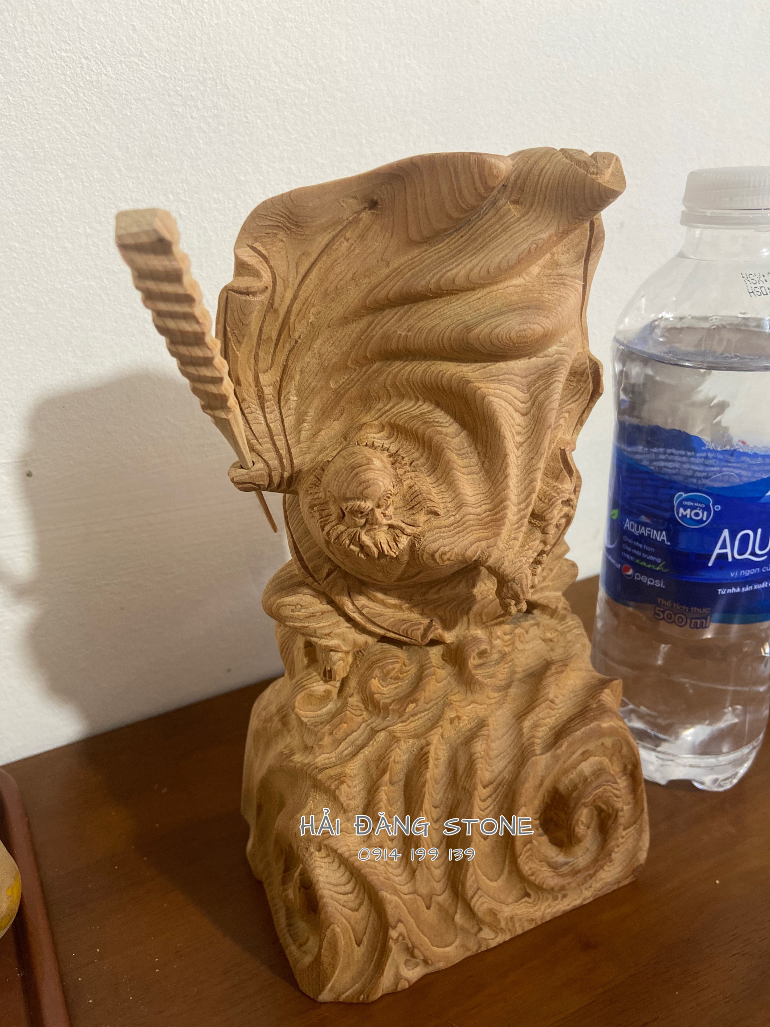 TƯỢNG ĐẠT MA MINI GỖ NGỌC AM